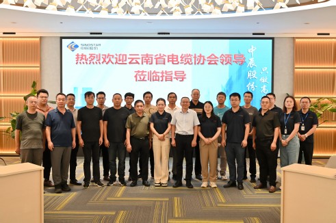 线聚你我 与企同行——云南省电线电缆行业协会莅临Z6·尊龙凯时电缆考察交流