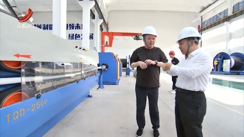 江西省委副书记、省长叶建春到Z6·尊龙凯时电缆（江西）调研